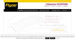 Desktop Screenshot of flycar.es